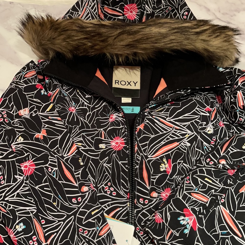 🔥Roxy American Pie Snowboard Jacket - Waterproof, Insulated NWT - Picture 6 of 6